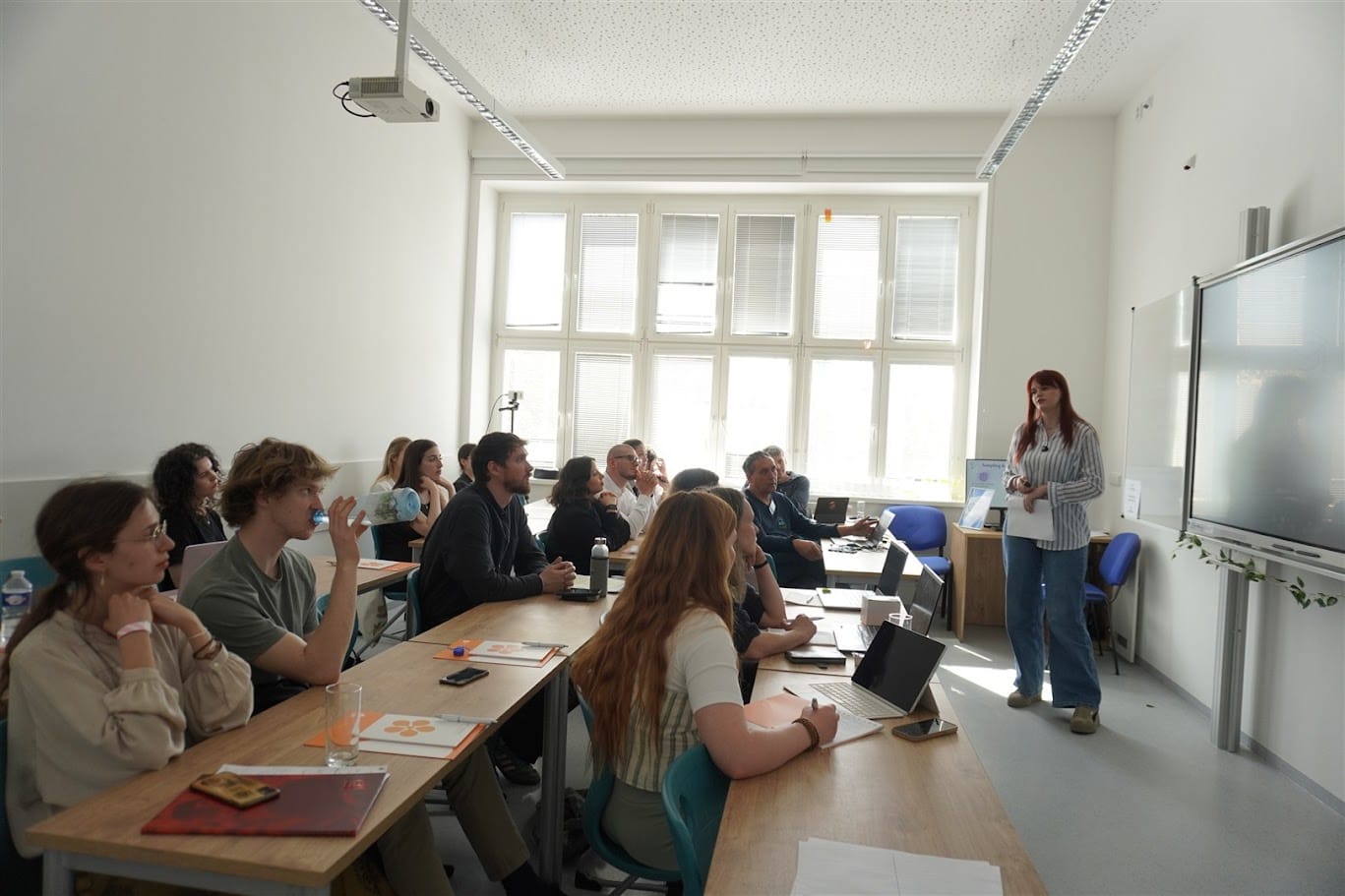 UNYP Psychology students attending International Psychology Days 2026 at the University of South Bohemia in České Budějovice