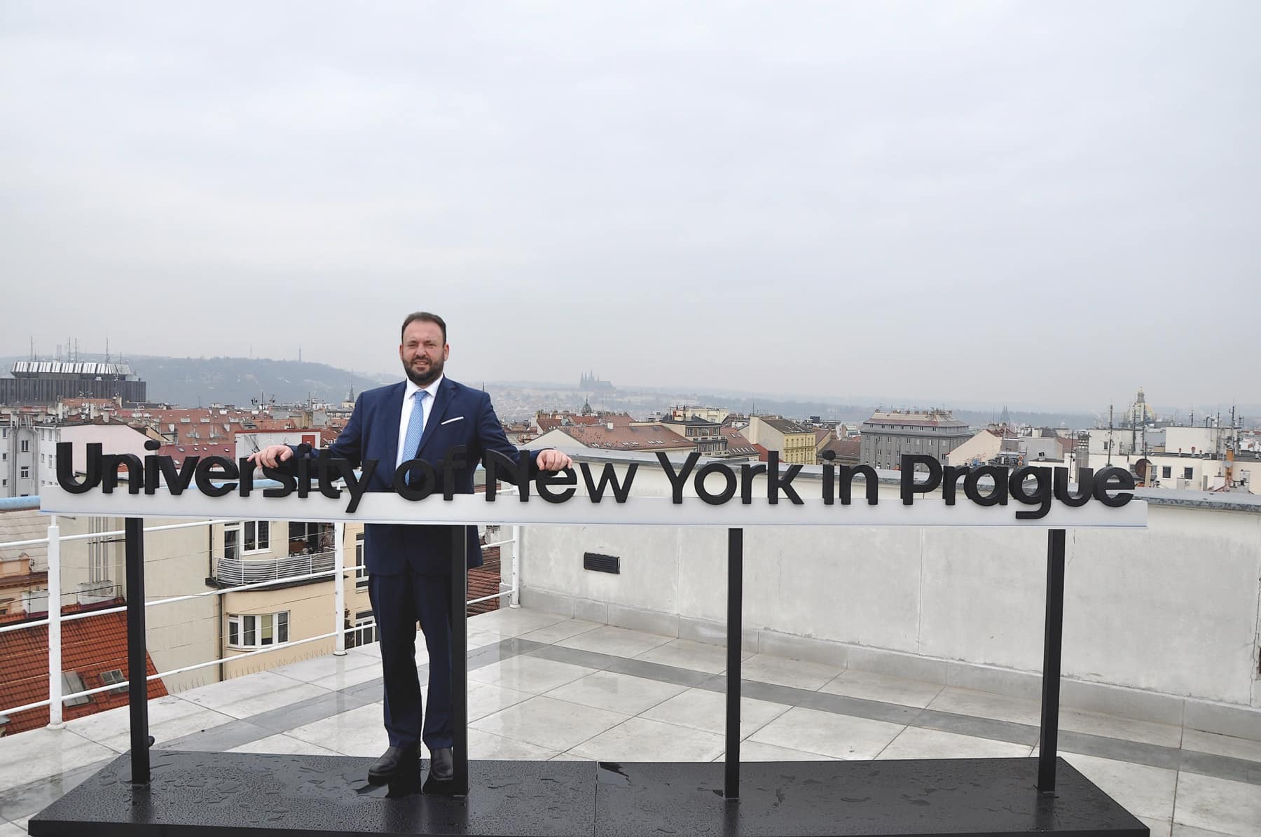 Sotiris Foutsis, General Manager of the University of New York in Prague