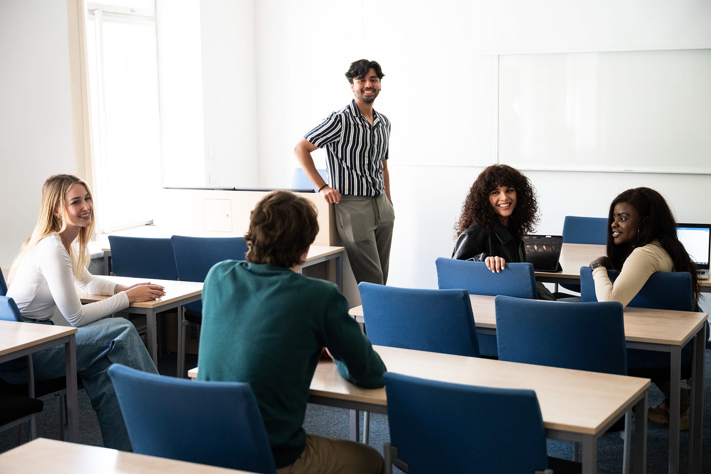 UNYP students attending the class