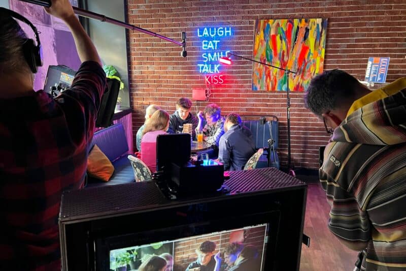 A still from the brand campaign production focused on the idea of "UNYP, Where You Explore You"